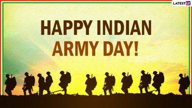 Army Day 2021 Wishes and HD Images: भारतीय सेना दिनाच्या शुभेच्छा Messages, WhatsApp Status च्या माध्यमातून देऊन शूरवीरांना द्या अनोखी मानवंदना!