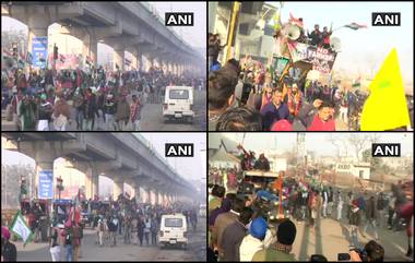 Tractor Parade On Indian Republic Day 2021: दिल्ली-हरियाणा तिकरी बॉर्डरवर शेतकऱ्यांनी बॅरिकेड्स तोडले; पोलिसांकडून शांततेचे अवाहन