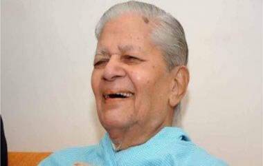 Madhavsinh Singh Solanki Dies: गुजरातचे माजी मुख्यमंत्री, काँग्रेसचे ज्येष्ठ नेते माधव सिंह सोलंकी यांचे निधन