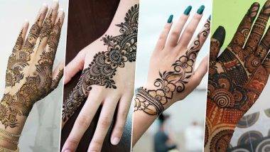 Makar Sankranti 2021 Mehndi Designs: मकर संक्रांतीला हातावर काढा या सोप्या आणि आकर्षक मेहंदी डिझाईन्स 