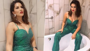 Sunny Leone च्या बाथटब मध्ये हॉट अदा; पहा Photos