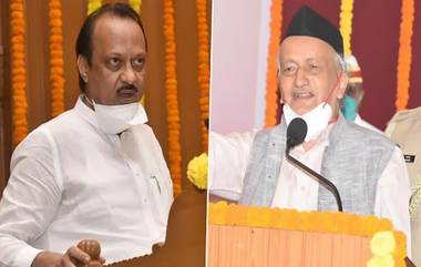 Ajit Pawar Slams Maharashtra Governor: शरद पवार यांच्यानंतर आता अजित पवार यांनीही राज्यपालांवर साधला निशाणा