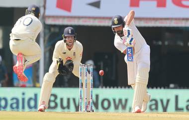 IND vs ENG 2nd Test Day 1: 'हिटमॅन' रोहित शर्माचे शानदार अर्धशतक, शुभमन, पुजारा कोहली आऊट; लंचपर्यंत टीम इंडियाच्या 3 बाद 106 धावा