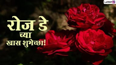 Happy Rose Day Wishes In Marathi: रोज डे च्या शुभेच्छा WhatsApp  Status, Facebook Messages द्वारा देत Valentine's Week  ची करा रोमॅन्टिक सुरूवात!