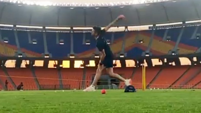 IND vs ENG 3rd Test 2021: मोटेरामध्ये टीम इंडियाचा मार्ग खडतर, सामन्यापूर्वी पहा James Anderson याची भेदक गोलंदाजी (Watch Video)