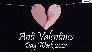 Anti-Valentine Week 2021 Calendar: अँटी व्हॅलेंटाईन डे आठवडा कधी होणार सुरु? स्लॅप डे पासून पुढील 7 दिवसांचे वेळापत्रक इथे पाहा
