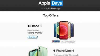 Apple Days Sale 2021 मध्ये iPhone 12 Mini, iPhone 11, iPad आणि अॅपल वॉच वर आकर्षक डिस्काऊंट