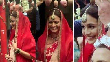 Dia Mirza-Vaibhav Rekhi Wedding: दुसऱ्यांदा लग्नबंधनात अडकली अभिनेत्री दिया मिर्झा; बॉयफ्रेंड 'वैभव रेखी'सोबत बांधली गाठ, पहा नव्या जोडप्याचे फोटो आणि व्हिडीओ