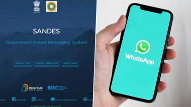 मेसेजिंग अ‍ॅप WhatsApp ला टक्कर देणार स्वदेशी इंस्टंट मेसेजिंग अ‍ॅप Sandes