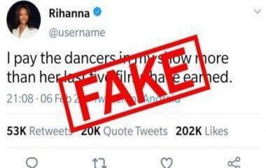 Fact Check: गायक Rihanna आपल्या डान्सर्संना Kangana Ranaut च्या 5 चित्रपटांपेक्षा जास्त पैसे देत? जाणून घ्या व्हायरल ट्विट मागील सत्य