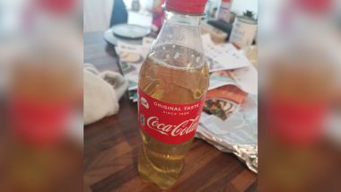 Urine in Coke Bottle: UK मध्ये जेवणाच्या ऑर्डरसह दिली मूत्राने भरलेली बाटली; फोटो व्हायरल होताच मील-किट कंपनी ने मागितली माफी 