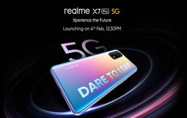 Realme X7 5G आणि Realme X7 Pro 5G स्मार्टफोन आज लाँच होणार; जाणून घ्या संभाव्य किंमत आणि स्पेसिफिकेशन्स