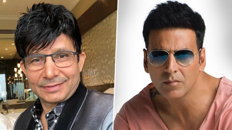 KRK ने सांगितले अक्षय कुमार चे भविष्य, म्हणाला, 'पैसे कमावण्यासाठी अभिनेत्याकडे 2-3 वर्ष शिल्लक'