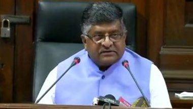 भारताचे IT Minister Ravi Shankar Prasad यांचं Twitter अकाऊंट अमेरिकन कायदा चा हवाला देत तासभर ब्लॉक