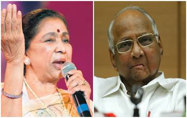 Asha Bhosale Maharashtra Bhushan Award: आशाताईंच्या आवाजाप्रमाणे ही बातमीही कायम लक्षात राहील- शरद पवार