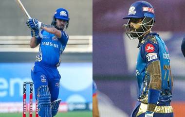 IPL 2021, SRH vs MI: ईशान किशन-सूर्यकुमार यादवने केली गोलंदाजांची धुलाई, मुंबईने उभारला धावांचा डोंगर; हैदराबादना हव्यात 236 धावा