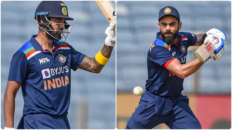 IND vs ENG 2nd ODI 2021: केएल राहुलचे धमाकेदार शतक, विराट-पंतचा अर्धशतकी तडाखा; भारताचे इंग्लंडला विजयासाठी 337 धावांच तगडं आव्हान