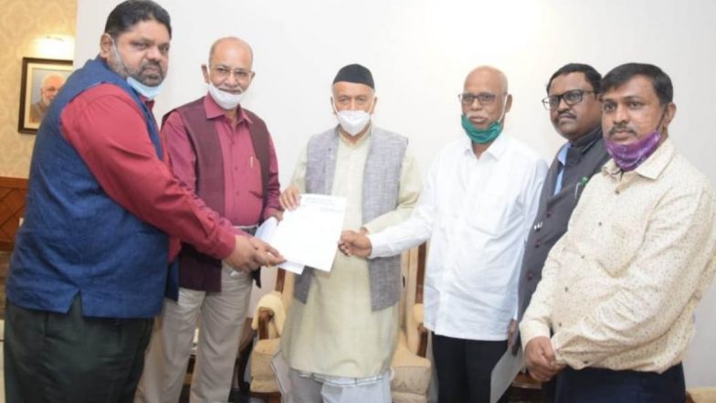 महाराष्ट्रात राष्ट्रपती राजवट लागू करण्याच्या मागणीसाठी रिपब्लिकन पक्षाचं शिष्टमंडळ राज्यपाल भगतसिंह कोश्यारी यांच्या भेटीला