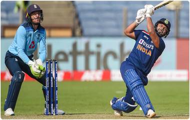 IND vs ENG 2nd ODI 2021: रिषभ पंतचे इंग्लिश गोलंदाजांवर आक्रमण, भारतीय फलंदाजाच्या खेळीवर Michael Vaughan यांनी उधळली स्तुतीसुमने, पहा Tweet