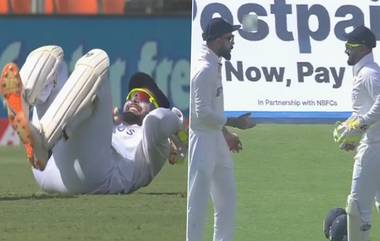 IND vs ENG 4th Test 2021: Rishabh Pant याची जिम्नॅस्ट स्टाईल उडी पाहून Virat Kohli ही झाला हैराण, दिली अशी प्रतिक्रिया (Watch Video)