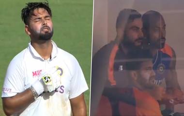 IND vs ENG 4th Test 2021: Rishabh Pant याने ठोकले खणखणीत शतक, ड्रेसिंग रूममधून धावून येत Virat Kohli ने दिली सर्वांचं मन जिंकणारी रिअक्शन (Watch Video)