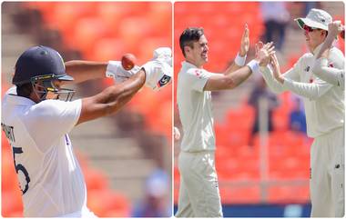 IND vs ENG 4th Test Day 2: रोहित शर्माचे अर्धशतक हुकलं, टी-ब्रेकपर्यंत टीम इंडियाचा अर्धा संघ तंबूत; इंग्लंडच्या 52 धावांनी पिछाडी