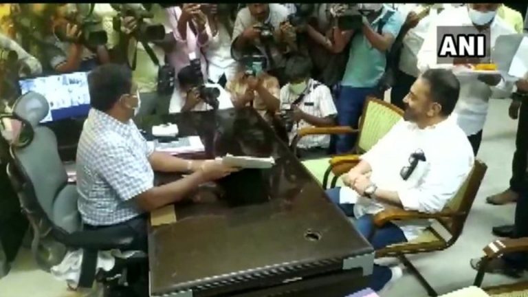 Tamil Nadu: मक्कल नीधी मैईमचे प्रमुख कमल हासन यांनी कोयंबटूर दक्षिण विधानसभा मतदारसंघातून उमेदवारी अर्ज दाखल केला