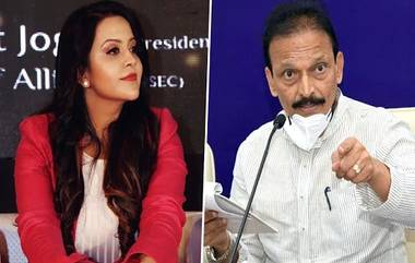 Amruta Fadnavis Slams Bhai Jagtap: अमृता फडणवीस आक्रमक; एकेरी उल्लेख करत भाई जगताप यांना दिला 'हा' इशारा