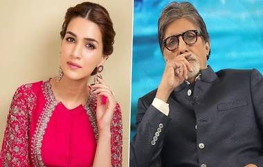 Kriti Sanon हिच्या फोटोवर कमेंट करणे महानायक Amitabh Bachchan यांना पडले महागात; नेटकऱ्यांनी केले ट्रोल