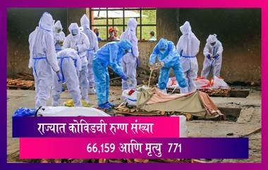 Coronavirus In Maharashtra: राज्यात 66 हजार हून अधिक कोविड-19 रुग्णांची नोंद; 771 मृत्यू