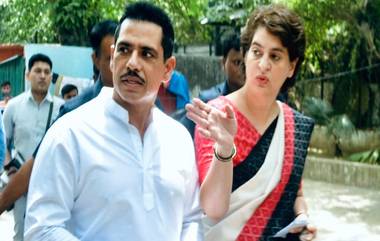 Robert Vadra यांना कोरोना विषाणूचा संसर्ग, प्रियंका गांधीची चाचणी निगेटिव्ह; मात्र, खरबरदारी म्हणून निवडणूक कार्यक्रम रद्द करत स्वत:ला केलं क्वारंटाईन