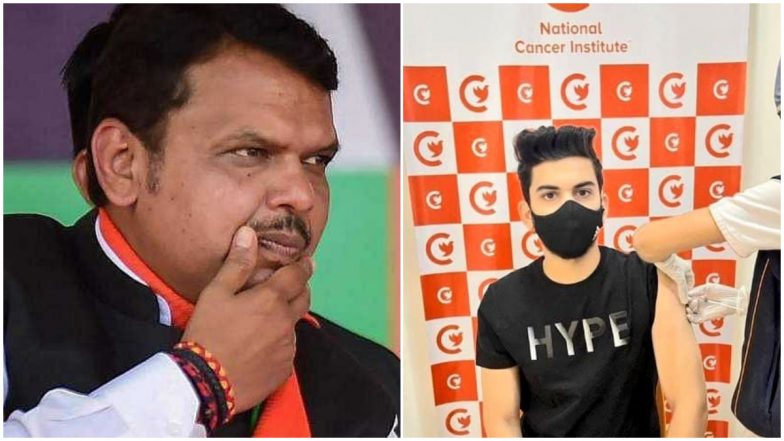 Tanmay Fadnavis, देवेंद्र फडणवीस यांच्या पुतण्याला 'आरोग्य सेवेतील कर्मचारी' अंतर्गत दिली  कोविडची लस; माहितीच्या अधिकारात समोर आली बाब