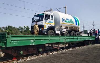 ऑक्सिजनच्या तातडीच्या वाहतुकीसाठी रेल्वेची 'Oxygen Express' धावणार, उद्या कळंबोली स्टेशनवरून विशाखापट्टणमच्या दिशेने एक्सप्रेस होणार रवाना