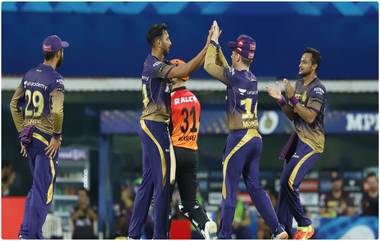 IPL 2021: KKR ची आयपीएल 14 मध्ये दणक्यात सुरुवात, SRH वर 10 धावांनी केली मात; मनीष पांडेचं अर्धशतक व्यर्थ