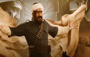 Ajay Devgn RRR Look: अजय देवगण चा ‘RRR’ लूक त्याच्या बर्थ डे  दिवशी झाला रिलीज (Watch Video)