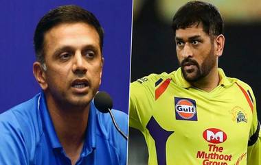 अरे बाप रे! MS Dhoni झाला आहे राहुल द्रविडच्या रागाचा शिकार, वीरेंद्र सेहवागने सांगितला जुना किस्सा