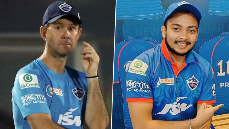 दिल्ली कॅपिटल्सचे प्रशिक्षक Ricky Ponting यांचा धक्कादायक खुलासा- म्हणाले, ‘Prithvi Shaw ने माझ्या डोळ्यात डोळे घालून नेट्समध्ये फलंदाजीला नकार दिला’