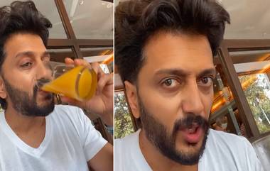 Riteish Deshmukh रोज सकाळी उशिरा उठल्यावर काय खायला मिळते?, अभिनेत्याने सोशल मिडियावर शेअर केला खास व्हिडिओ