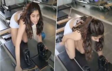 Janhvi Kapoor ने जिम वर्कआउट करताना गायल 'शीला की जवानी' गाणं; पहा खास व्हिडिओ