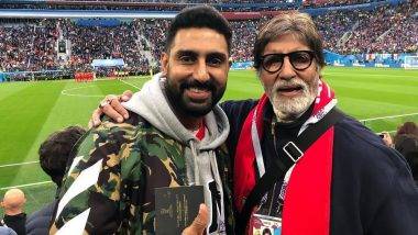 The Big Bull सिनेमा पाहून Amitabh Bachchan यांची Abhishek Bachchan ला कौतुकाची थाप; सोशल मीडिया पोस्टद्वारे व्यक्त केल्या भावना