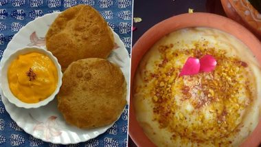 Gudi Padwa 2021 Dessert Recipes: गुढीपाडव्याचा दिवशी घरी बनवा केशरी श्रीखंड आणि आमरस पूरी पाहा व्हिडिओसह पूर्ण रेसिपी 