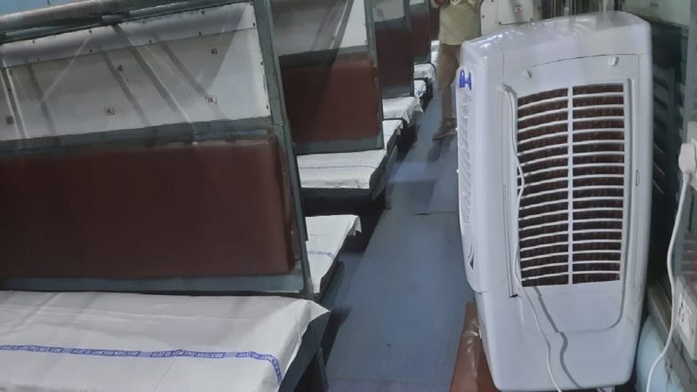 पश्चिम रेल्वेकडून पालघर येथे 23 कोविड केअर कोचची व्यवस्था