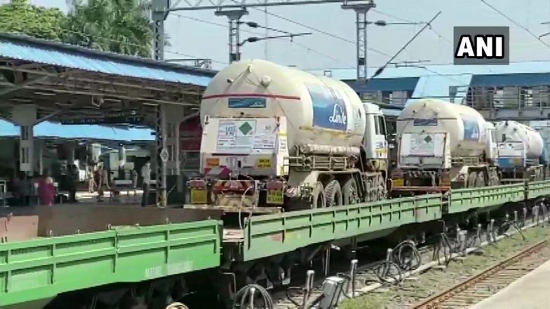 Oxygen Express विशाखापट्टणमहून नाशिक मध्ये दाखल