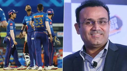 IPL 2021: 'या' खेळाडूमुळे मुंबई इंडियन्सला पराभूत करणे थोडे कठीण- वीरेंद्र सेहवाग