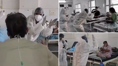 रुग्णांचं मनोबल वाढवण्यासाठी डॉक्टरांनी Sunny Deol च्या 'या' गाण्यावर PPE Kit घालून केला डान्स; पहा Viral Video