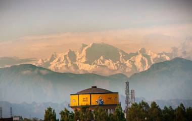 Himalayas Viral Photos: उत्तर प्रदेशच्या सहारनपूर मधून सलग दुसर्‍या वर्षी हिमालयाचं दर्शन; इथे पहा वायरल फोटोज