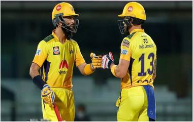 MI vs CSK IPL 2021 Match 27: मोईन, फाफ डु प्लेसिस, रायुडूने केली गोलंदाजांची धुलाई, ‘पलटन’ विरुद्ध चेन्नईने उभारला 218 धावांचा डोंगर