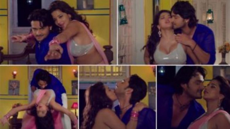 Monalisa Hot Song: भोजपुरी अभिनेत्री मोनालिसाने गुलाबी साडी परिधान करून केला जबरदस्त डान्स; अभिनेत्रीचा बोल्ड अंदाज पाहून तुम्हीही व्हाल घायाळ