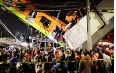 Mexico Metro Accident: भूमिगत रेल्वे पूल कोसळल्याने मेक्सिको सिटीमध्ये 23 जणांचा मृत्यू, 70 जण जखमी