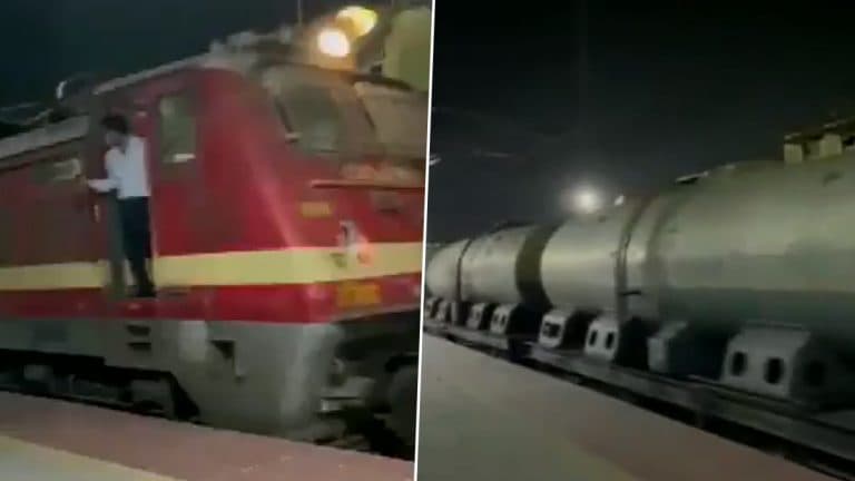 महाराष्ट्र: 45,000 लीटर दूध असलेली First Milk Train नागपूर हून दिल्लीला रवाना (Watch Video)